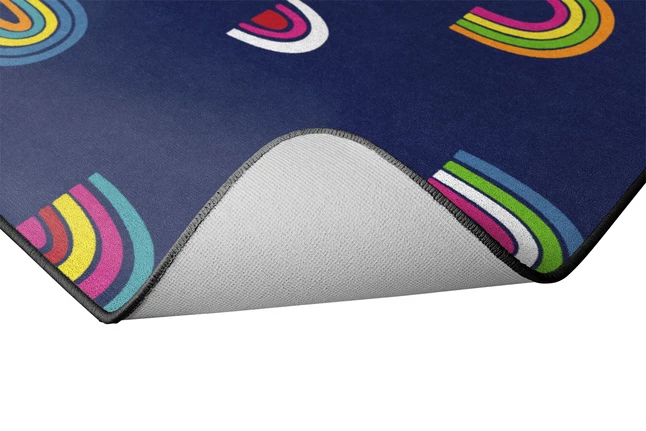 Flash Sale π₯ Childcraft ABC Furnishings All Over Rainbows Area Rug, 6 X 9 Feet, Rectangle π 4 Flash Sale π₯ Childcraft ABC Furnishings All Over Rainbows Area Rug, 6 X 9 Feet, Rectangle π - Image 2