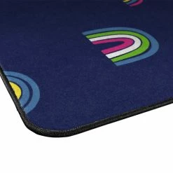 Alternative view of Best deal 🔥 Childcraft ABC Furnishings All Over Rainbows Area Rug, 8 X 12 Feet, Rectangle 🌟