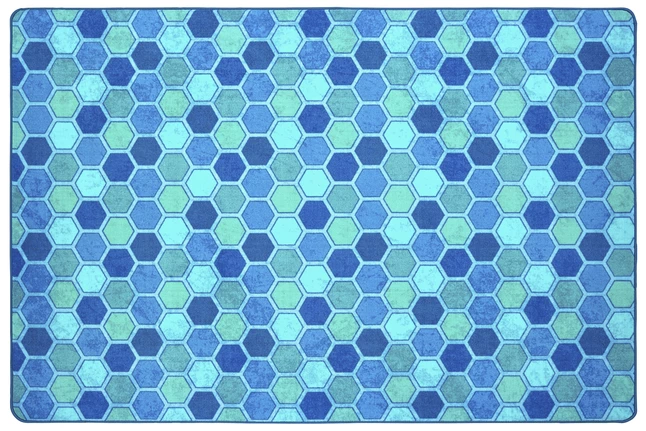 Best deal βοΈ Carpets For Kids Honeycomb Pattern Rug, 6 Feet X 9 Feet, Rectangle, Blue π 3 Best deal βοΈ Carpets For Kids Honeycomb Pattern Rug, 6 Feet X 9 Feet, Rectangle, Blue π