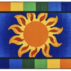 Best deal 😉 Carpets For Kids KID$Value Sunny Day Rug, 3 Feet X 4 Feet 6 Inches, Rectangle, Multicolored 😉