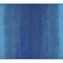 Cheap 😀 Carpets For Kids Water Stripes Carpet, 6 Feet X 9 Feet, Rectangle, Blue 🎉