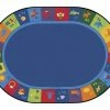 New 🤩 Carpets For Kids Sequential Seating Literacy Carpet, 6 Feet 9 Inches X 9 Feet 5 Inches, Oval, Multicolored 🎁 -Childcraft Sales 2102582 A ecommfullsize