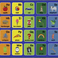 Budget π Childcraft Alphabet Pictures, 6 X 9 Feet, Rectangle, Primary π―