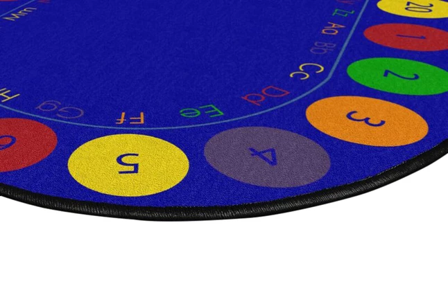 Discount π Childcraft Colorful Circles ABC123 Carpet, 6 X 9 Feet, Oval π 5 Discount π Childcraft Colorful Circles ABC123 Carpet, 6 X 9 Feet, Oval π - Image 3