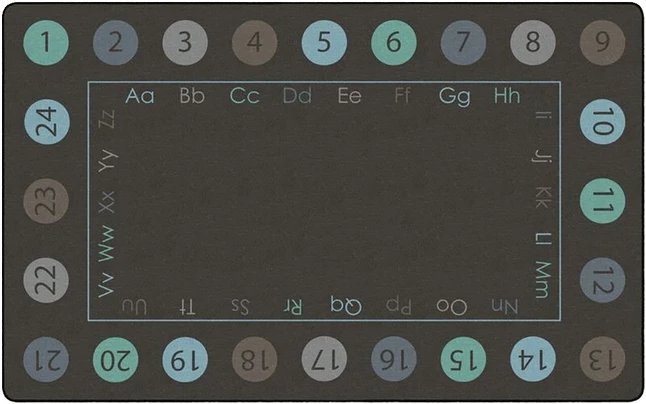 Budget π― Childcraft Colorful Circles ABC123 Carpet, 8 X 12 Feet, Rectangle β 7 Budget π― Childcraft Colorful Circles ABC123 Carpet, 8 X 12 Feet, Rectangle β - Image 5