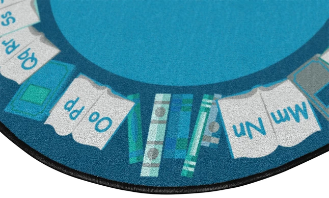Cheap β¨ Childcraft Alphabet Book Border Carpet, 8 Feet, Round π 4 Cheap β¨ Childcraft Alphabet Book Border Carpet, 8 Feet, Round π - Image 2