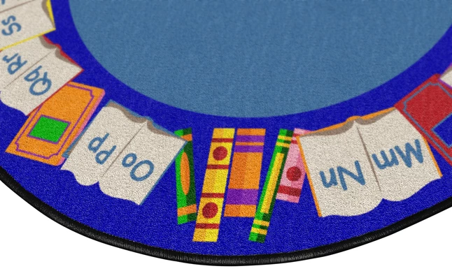 Coupon π Childcraft Alphabet Book Border Carpet, 6 Feet, Round π― 5 Coupon π Childcraft Alphabet Book Border Carpet, 6 Feet, Round π― - Image 3