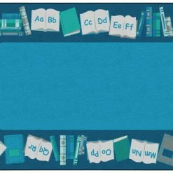 Alternative view of Wholesale 😉 Childcraft Alphabet Book Border Carpet, 8 X 12 Feet, Rectangle 🎉
