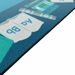 Alternative view of Brand new ✔️ Childcraft Alphabet Book Border Carpet, 4 X 6 Feet, Rectangle ❤️