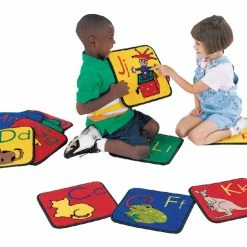Top 10 ✨ Carpets For Kids KID$Value PLUS ABC Phonics Carpet Seating Squares, 12 X 12 Inches, Set Of 26, Multicolored ❤️