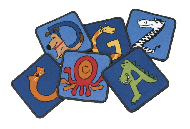 Budget βοΈ Carpets For Kids KID$Value PLUS A To Z Animals Carpet Seating Squares, 12 X 12 Inches, Set Of 26, Multicolored π 3 Budget βοΈ Carpets For Kids KID$Value PLUS A To Z Animals Carpet Seating Squares, 12 X 12 Inches, Set Of 26, Multicolored π